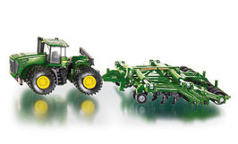 1856 John Deere トラクター 耕運機付き 1/87