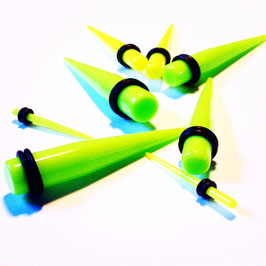 Lime Green Tapers (14g)