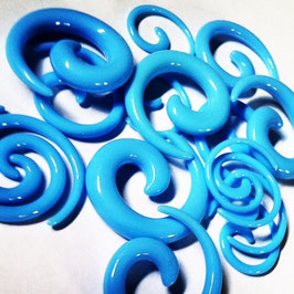 Sky Blue Snail Spirals (2g)