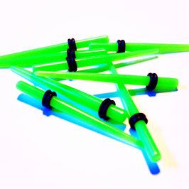 Neon Green Tapers (12g)
