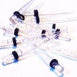Clear Sparkle Tapers (8g)
