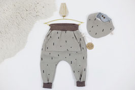 tick-tock Musselin Baby/Kids Jogger+Tuch Set