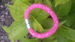 STARDUST ARMBAND, pink, mit funkelnden Kristallen