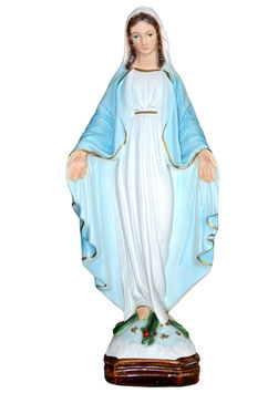 Our Lady of Grace resin statue cm. 30