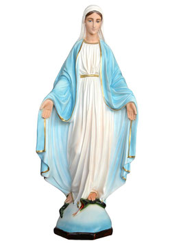Our Lady of Grace resin statue cm. 72