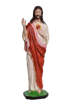 Sacred Heart of Jesus blessing statue cm. 30 (11,81'')