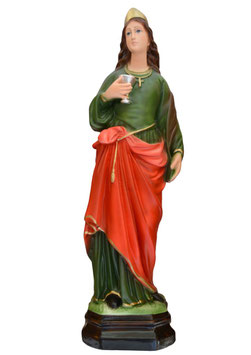 Saint Lucy statue cm. 40 (15.75")