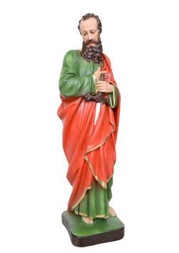 Saint Paul statue cm. 30