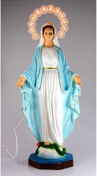 Our Lady of Grace statue cm. 40 (15.75'') with luminous halo