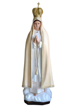 Our Lady of Fatima resin statue cm. 90