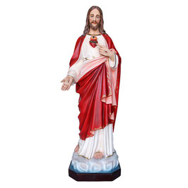 Sacred Heart of Jesus statue cm. 130 (51,18'')