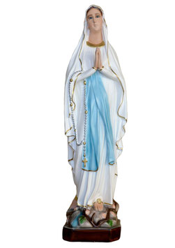 Our Lady of Lourdes statue cm. 70 (27.56")