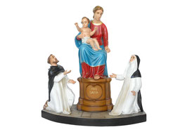 Our Lady of the Rosary statue cm. 85