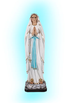 Our Lady of Lourdes statue cm. 100 (39.37")