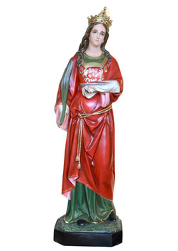 Saint Lucy statue cm. 155 (61.02")