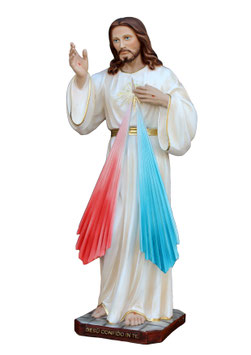 Jesus divine mercy statue cm. 50 (19,68'')