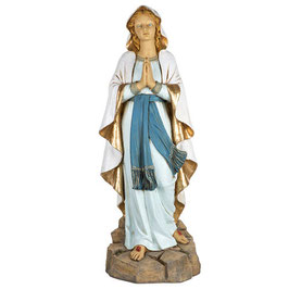 Our Lady of Lourdes statue cm. 100 (39.37") - ORIGINAL FONTANINI