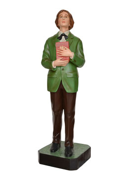 Saint Dominic Savio statue cm. 135 (53.15'')