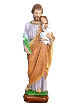 Saint Joseph statue cm. 40