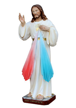 Jesus divine mercy statue cm. 40 (15,75'')