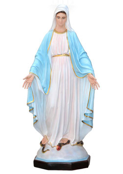 Our Lady of Grace fiberglass statue cm. 160