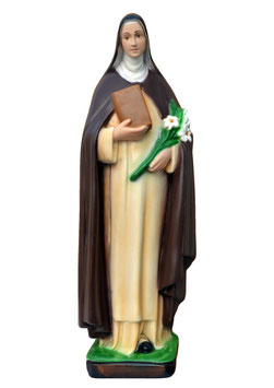 Saint Catherine of Siena statue cm. 40 (15.75 ")