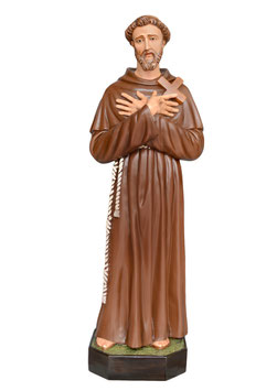 Saint Francis of Assisi statue cm. 150