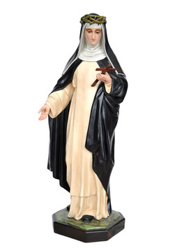 Saint Catherine of Siena statue cm. 80 (31.50")