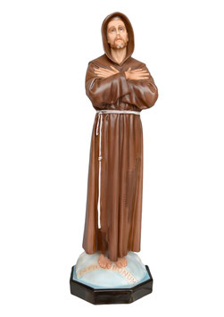 Saint Francis of Assisi statue cm. 100