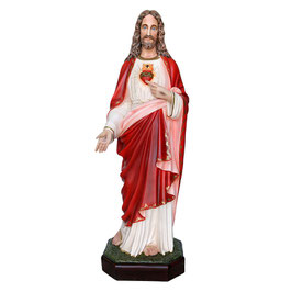 Sacred Heart of Jesus statue cm. 110 (43,31'')