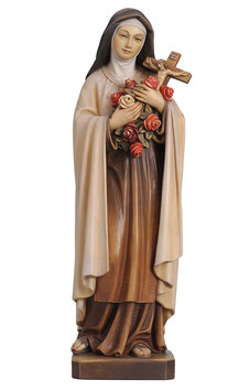 Saint Theresa of Lisieux woodcarving