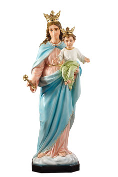 Mary help of christians statue cm. 160