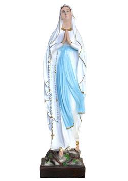 Our Lady of Lourdes statue cm. 85 (33.47")