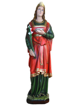 Saint Lucy statue cm. 65 (25.59")