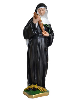 Saint Rita of Cascia statue cm. 40