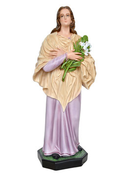 Saint Maria Goretti statue cm. 85