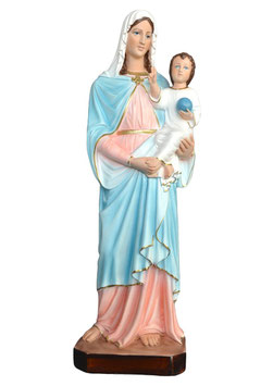 Mary and Baby resin statue cm. 65