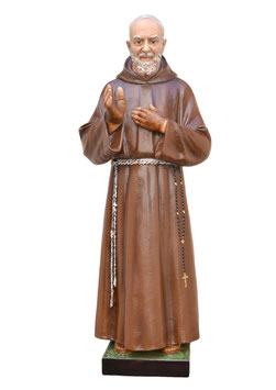 Saint Padre Pio statue cm. 110 (43.31")