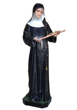 Saint Rita of Cascia statue cm. 100 (39.37")