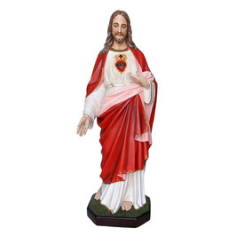 Sacred Heart of Jesus statue cm. 155 (61,02'')