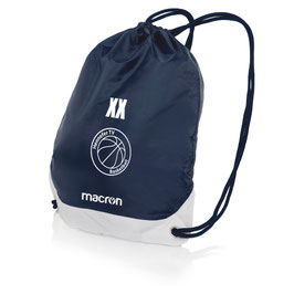 MACRON CAMPUS Gymbag navy mit Hennefer TV Logo und Initialen