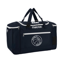MACRON Trip Sporttasche navy mit Hennefer TV Logo und Wunschname