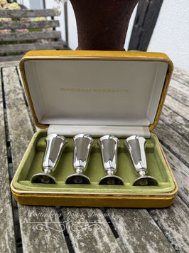 Vintage GORHAM Sterlingsilber Likörkelche Set