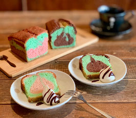 【予約】チョコミント&いちごミントパウンドケーキセット
