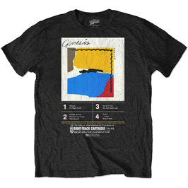 T-shirt Unisex - Genesis - ABACAB 8-Track - Black - 100% Cotton