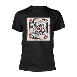 T-shirt Unisex - Red Hot Chili Peppers - BSSM - Black - 100% Cotton