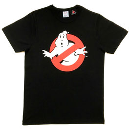 T-shirt Unisex - Ghostbusters - Logo - Black - 100% Cotton