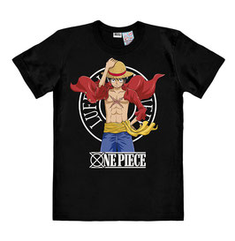 T-shirt Unisex - One Piece - Luffy New World - Black - 100% Cotton