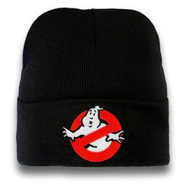 Unisex Beanie Knitted Hat - Ghostbusters - Black