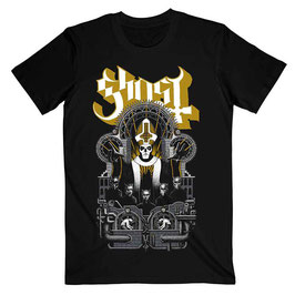 T-shirt Unisex - Ghost - Wegner - Black - 100% Cotton